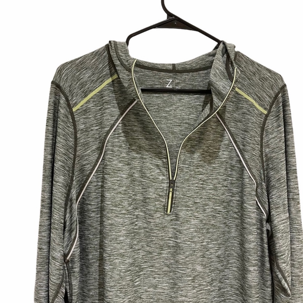 Zella Green Pullover Hoodie 2X